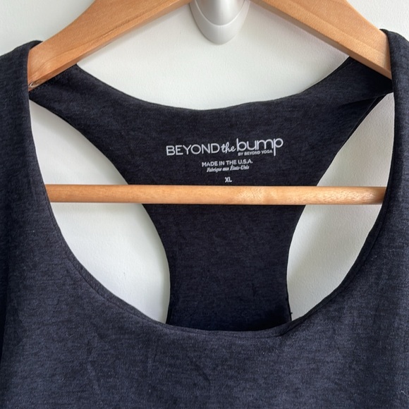 Beyond Yoga Beyond the Bump Space dye Bases Maternity Racerback Tank XL - Picture 2 of 6